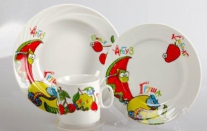 ф0526 Детский набор посуды 3 пр. "Поиграем"