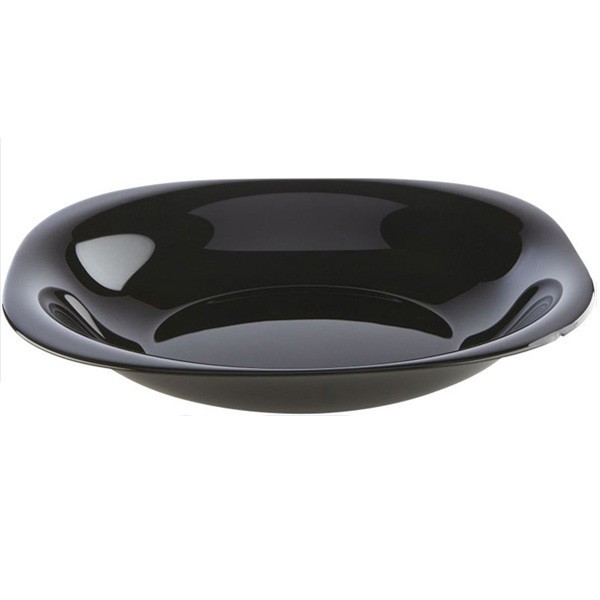 Тарелка суповая КАРИН черная (D2374, H3661) L9818