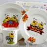 ф0466 Детский набор посуды 3пр"Пчелы"(200,170,200)